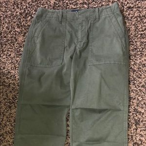 Olive green pants